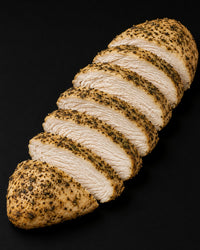 Ayam Panggang Italian Herbs — roasted chicken breast, sliced